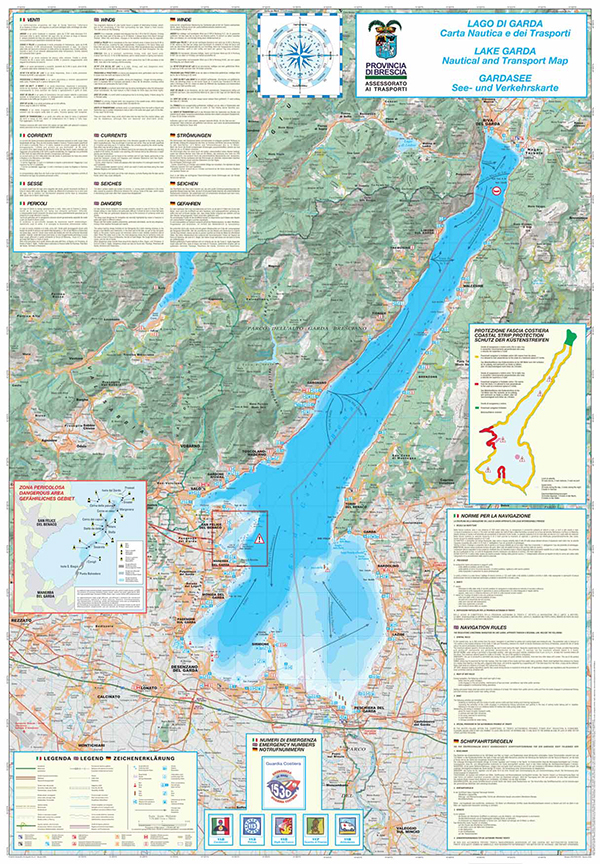 Scuola Nautica Stucchi - Carta Nautica Lago di Garda